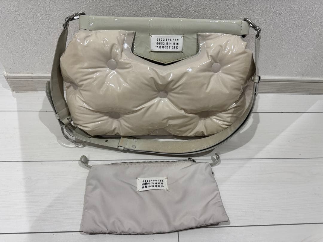 メゾン マルジェラ Glam Slam グラムスラム ショルダーバッグ 白