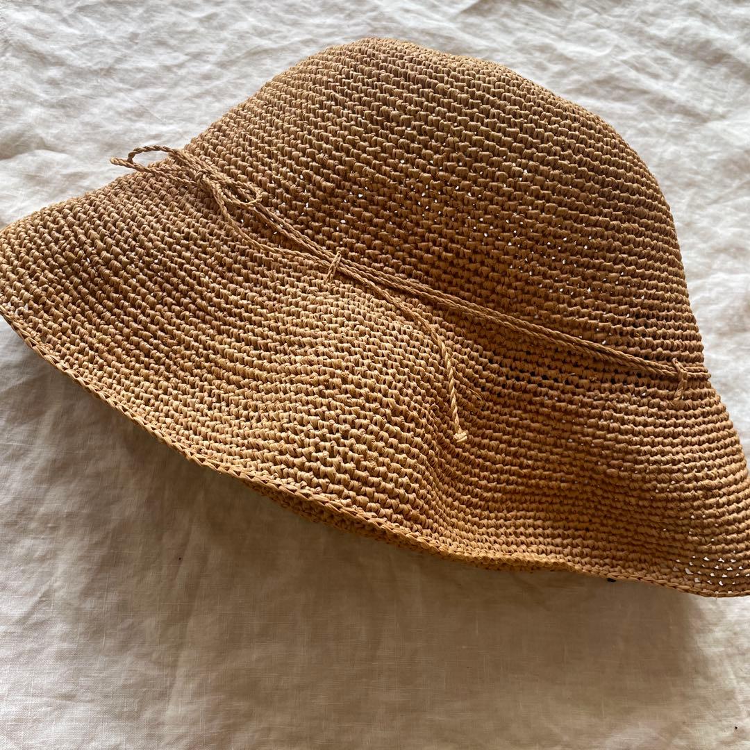 ヘレンカミンスキー　ラフィア　帽子　Provence 10 玉川高島屋購入