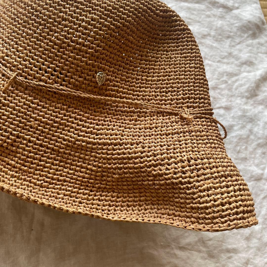 ヘレンカミンスキー　ラフィア　帽子　Provence 10 玉川高島屋購入