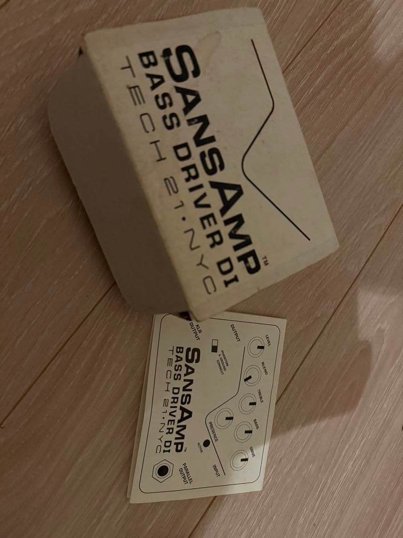 TECH 21 SansAmp Bass D DI 初期型前期