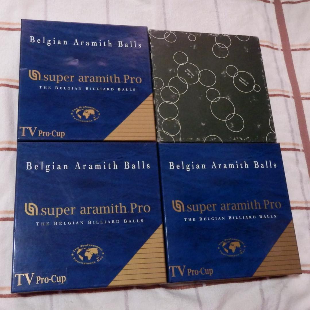 ❤️箱付き★super aramith Pro★TVプロ★ビリヤード玉セット③