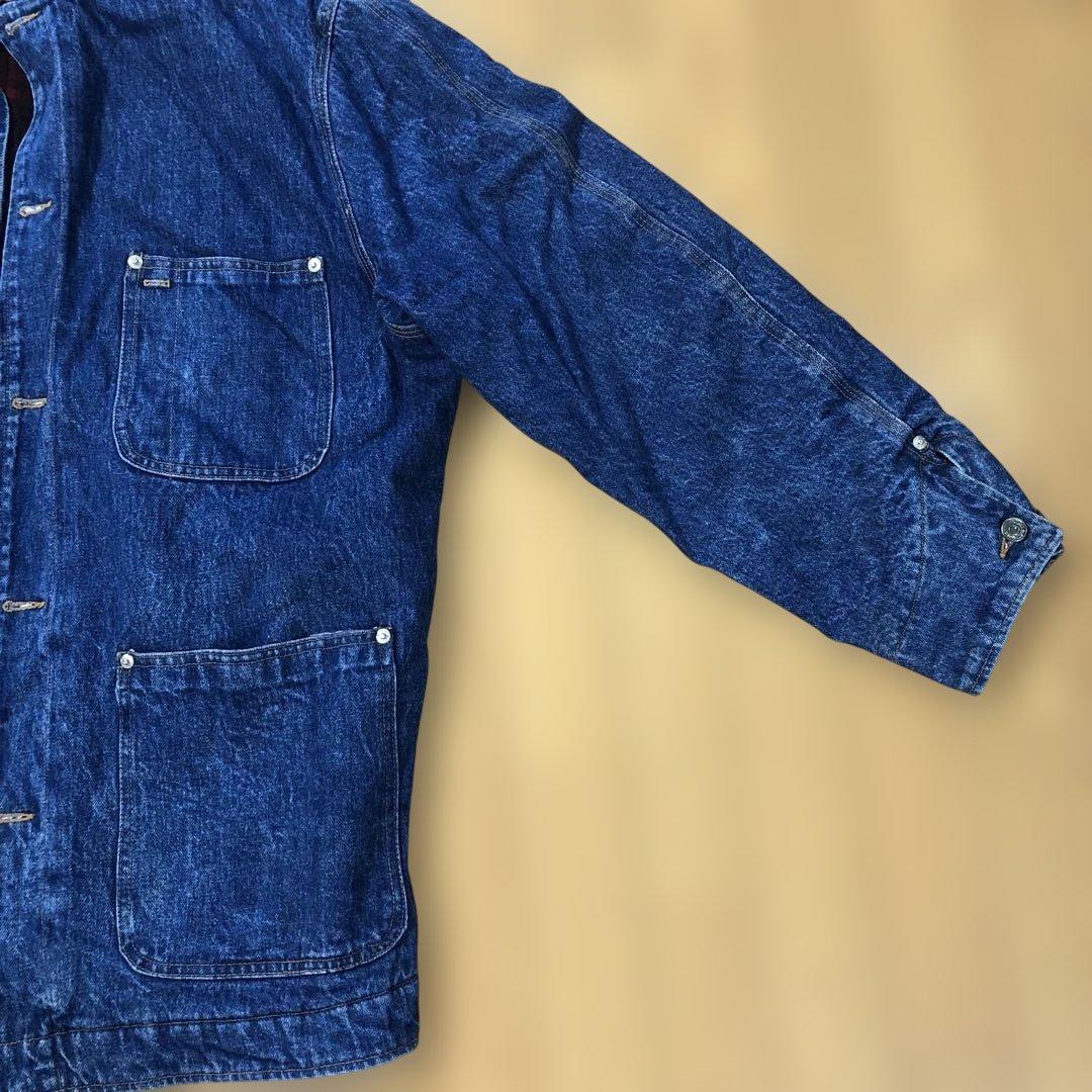 美品 Polo Ralph Lauren デニムカバーオール 白タグ　Lサイズ