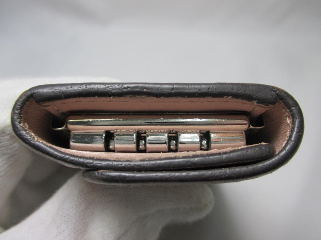美品 Louis Vuitton ルイ ヴィトン マヒナ 4連キーケース 中古