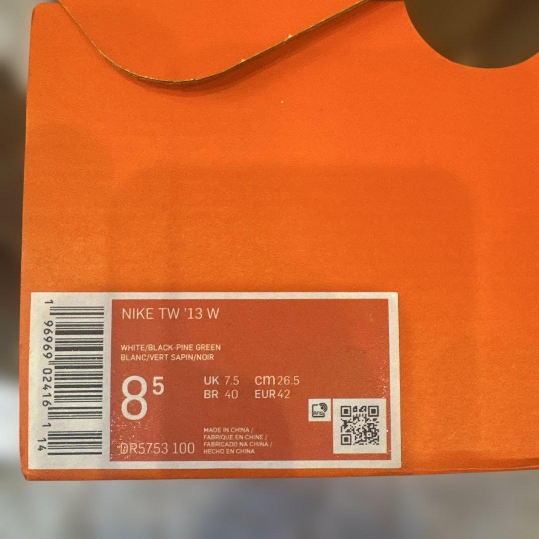 Nike TW 14 ゴルフシューズ ホワイト/グリーン