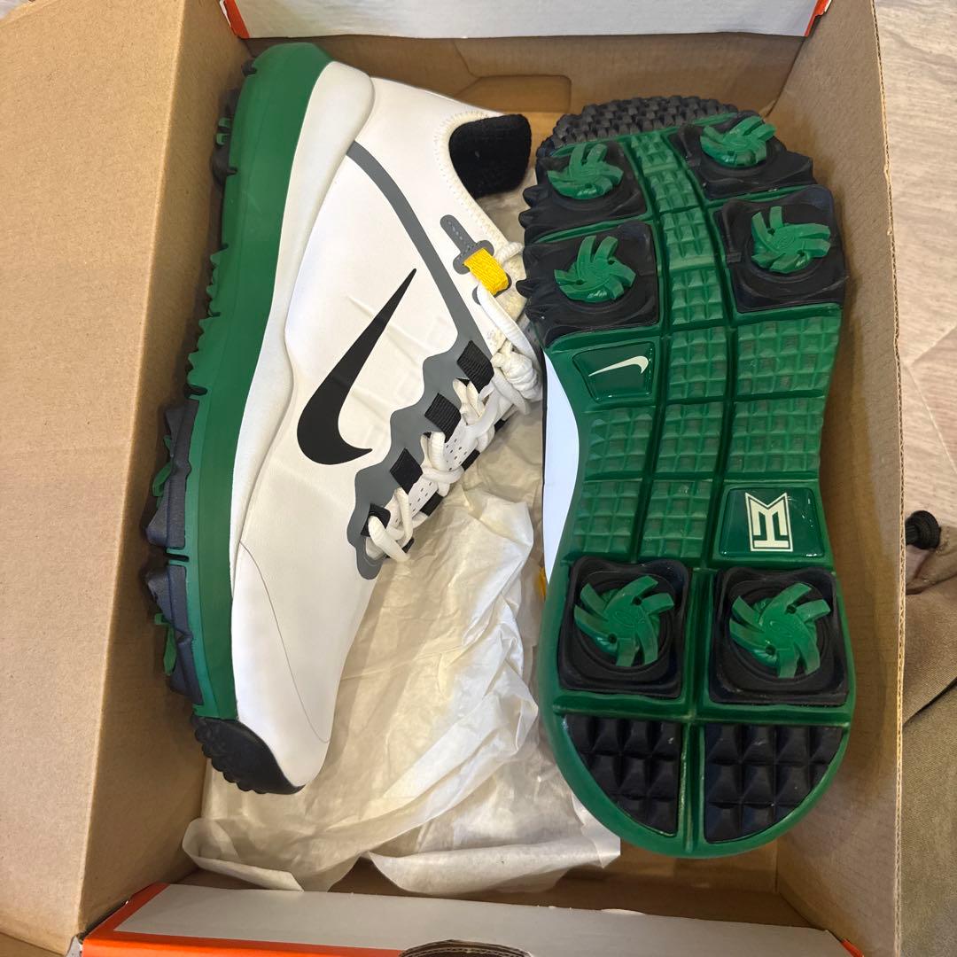 Nike TW 14 ゴルフシューズ ホワイト/グリーン