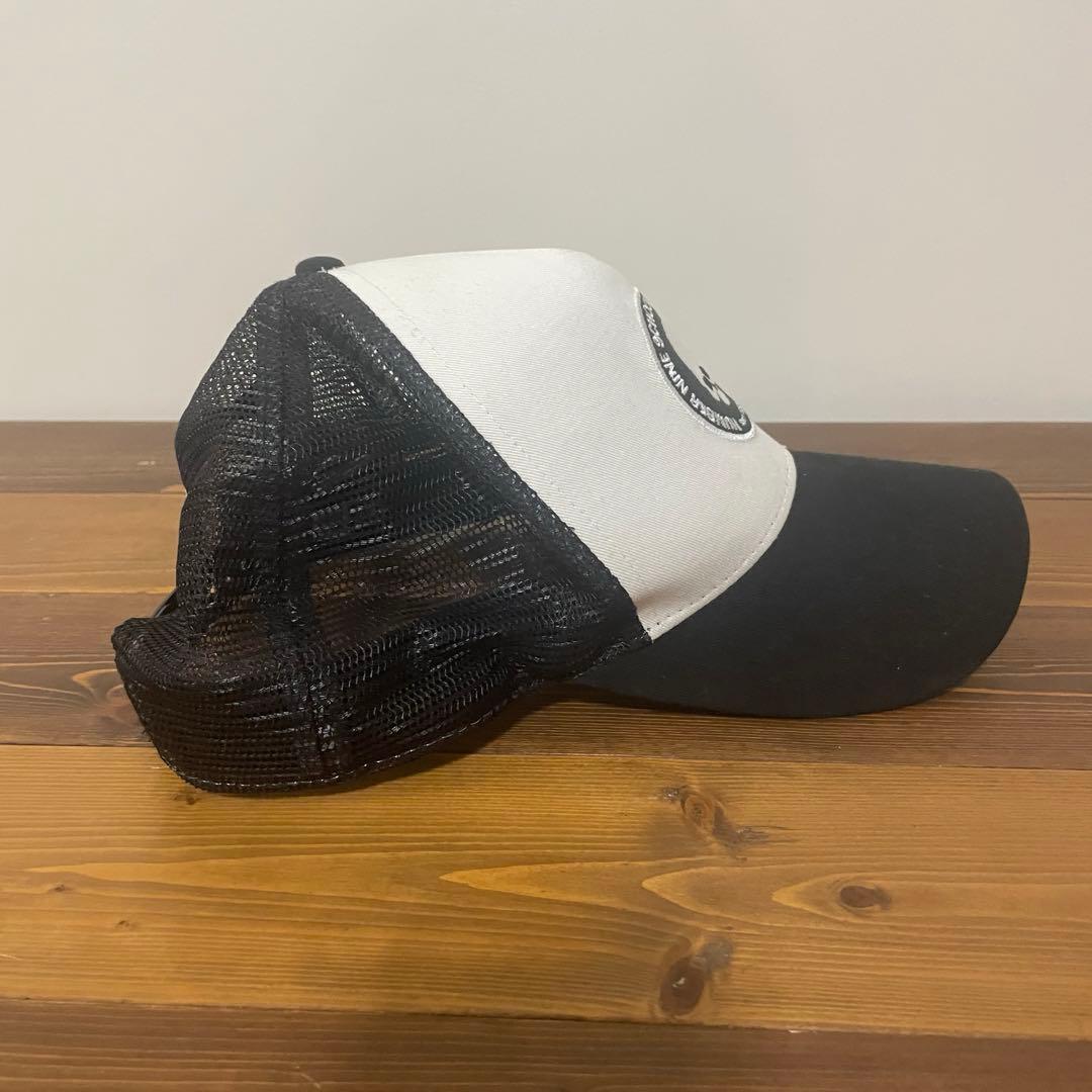 ナンバーナイン　ニューエラ　new era スカルワッペンキャップ　メッシュ