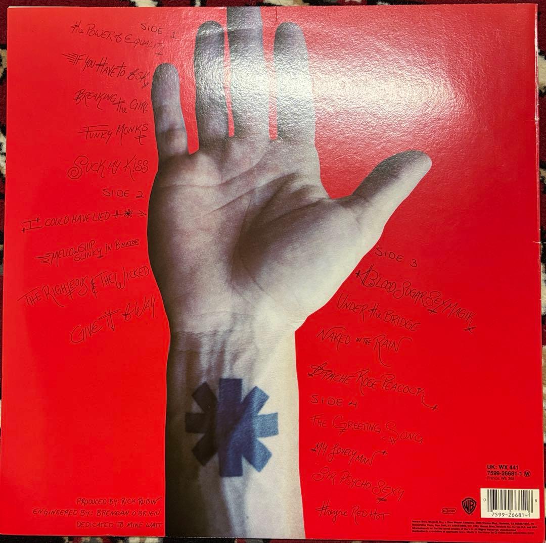 RED HOT CHILI PEPPERS レコード