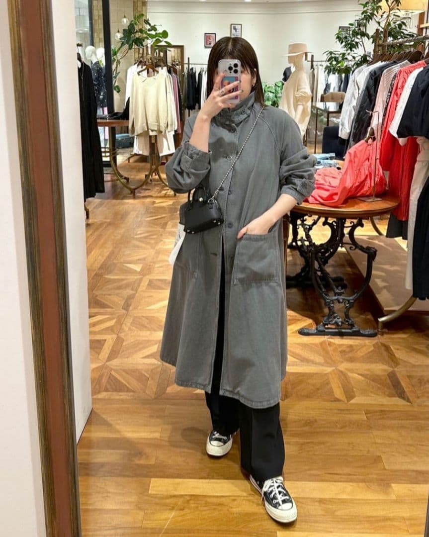 【Loungedress】【ai no de】unoオーバーコート　Mサイズ