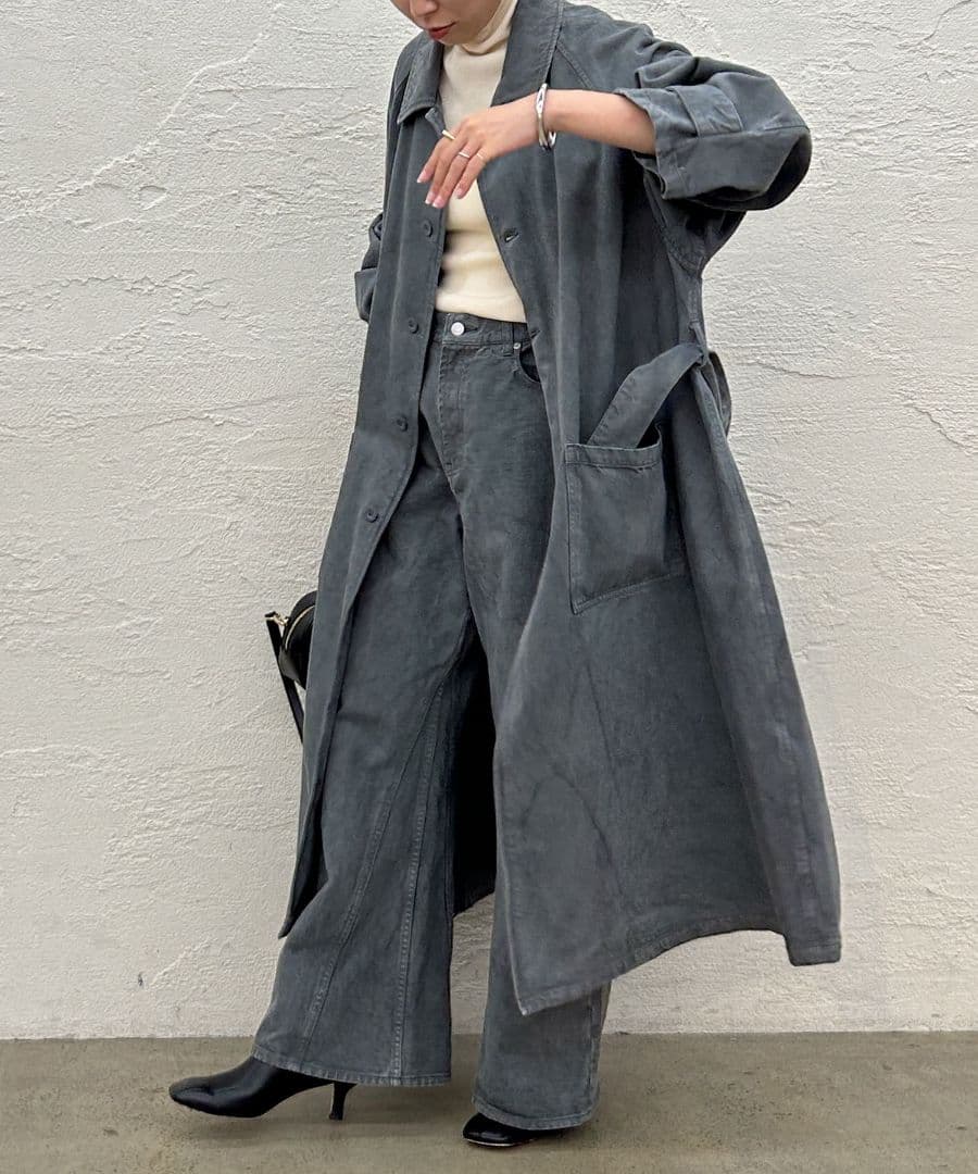 【Loungedress】【ai no de】unoオーバーコート　Mサイズ