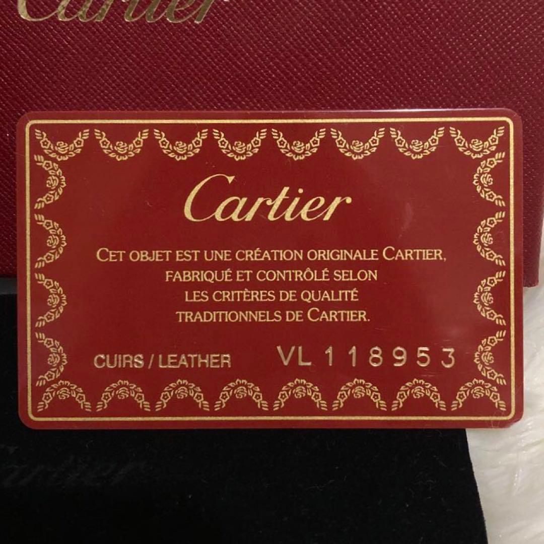 未使用✨カルティエ　マストライン　 6連キーケース　ボルドー　レディース