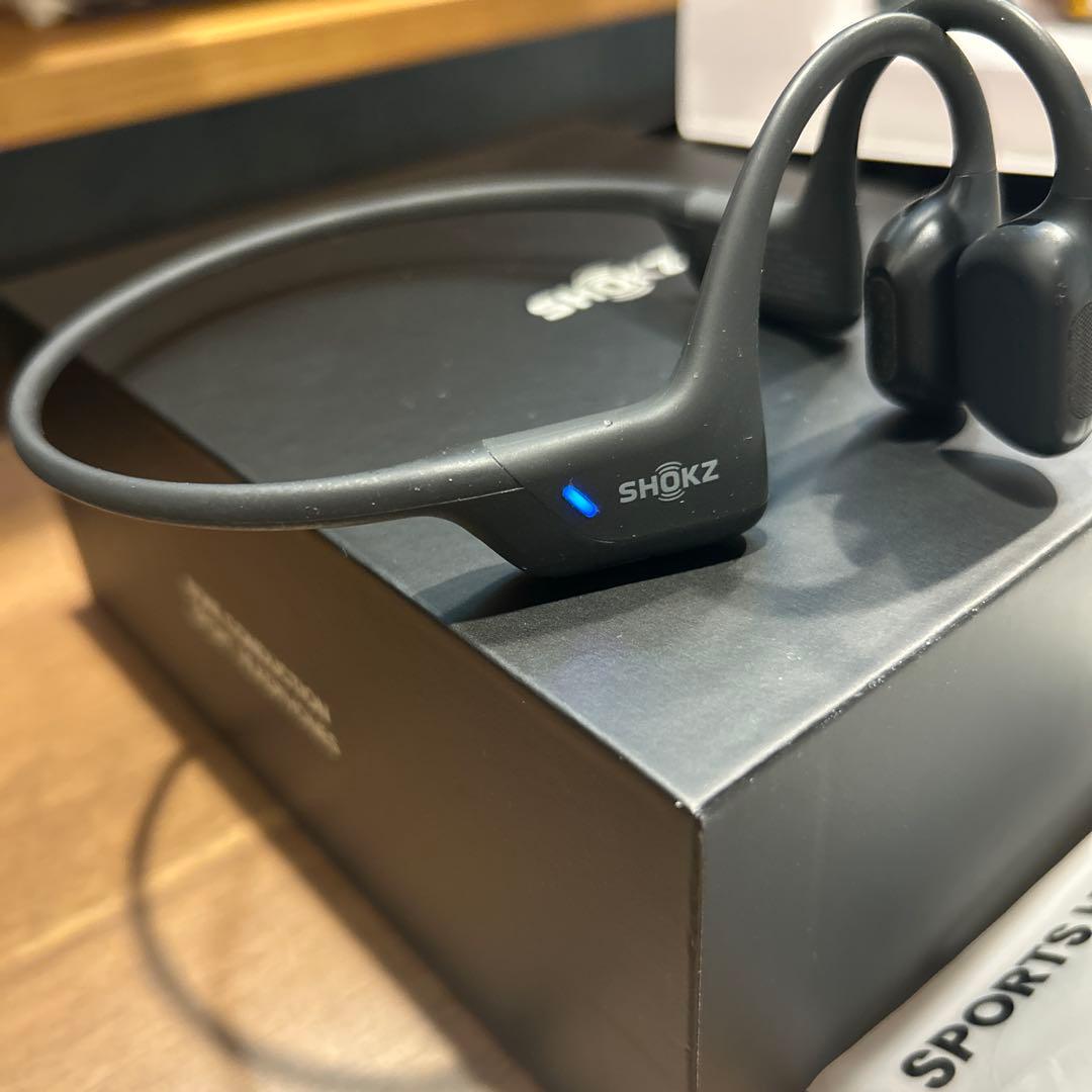 骨伝導 ブルートゥースイヤホン OpenRun Pro 黒