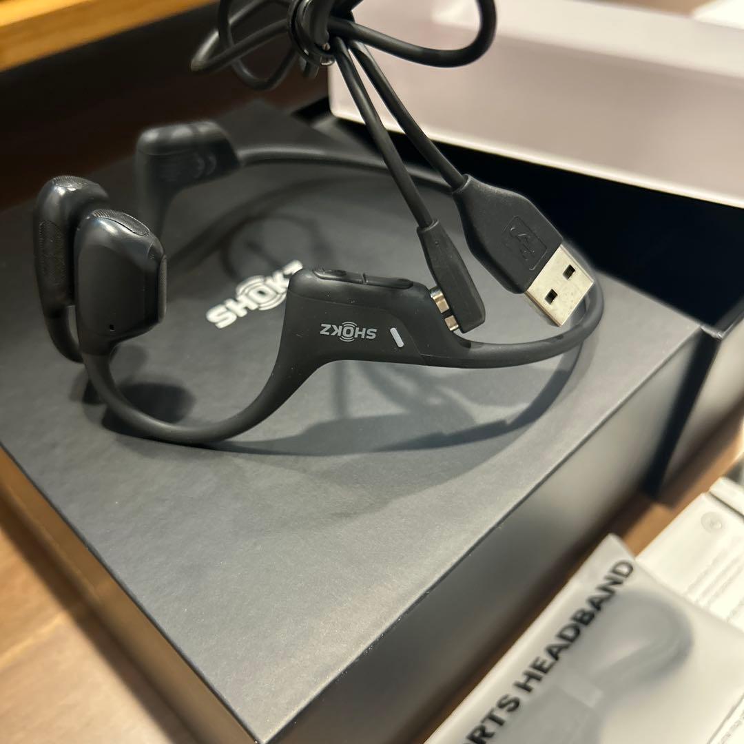 骨伝導 ブルートゥースイヤホン OpenRun Pro 黒