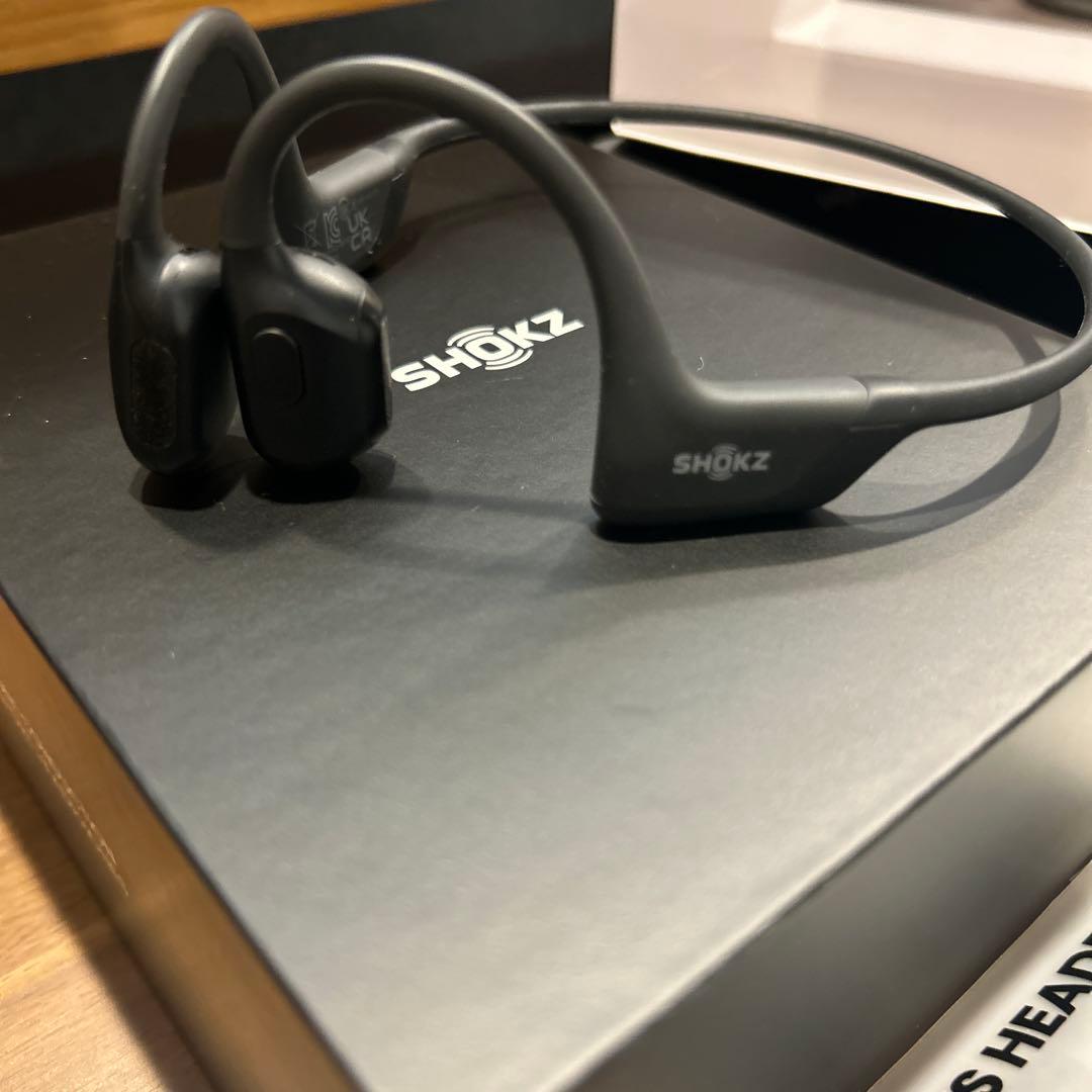 骨伝導 ブルートゥースイヤホン OpenRun Pro 黒