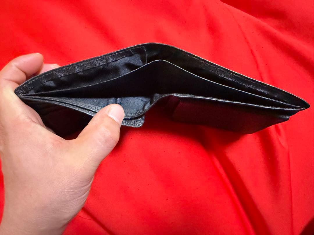 【最終価格】PORTER CURRENT二つ折り財布 ブラック052-02204