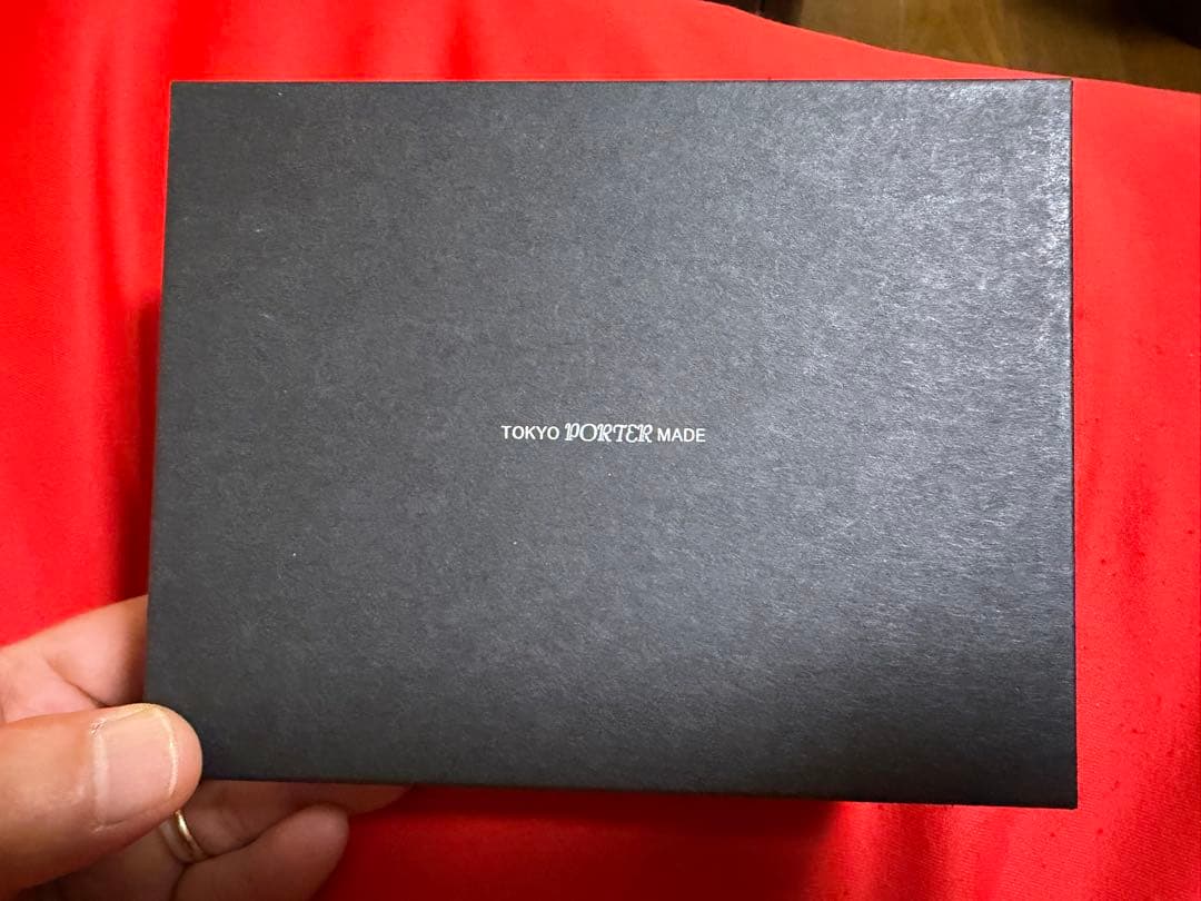 【最終価格】PORTER CURRENT二つ折り財布 ブラック052-02204