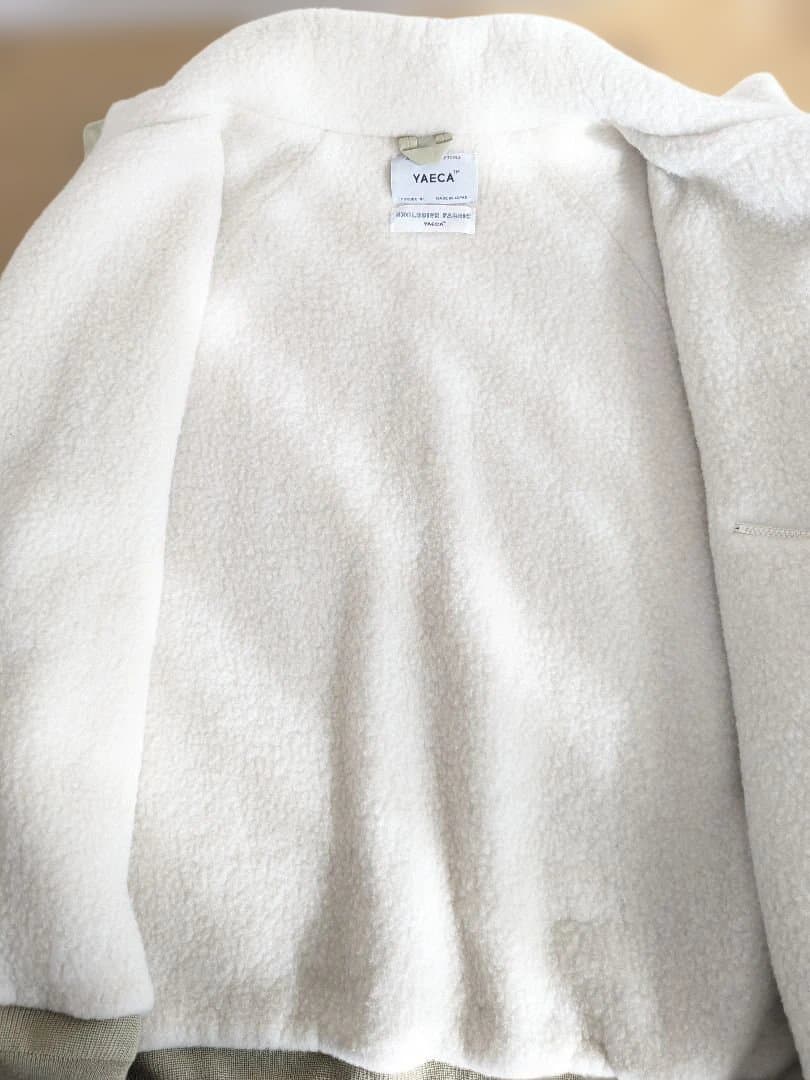 おぐら☆【美品】ヤエカ YAECA　ブルゾン　ボア　ジャケット　日本製