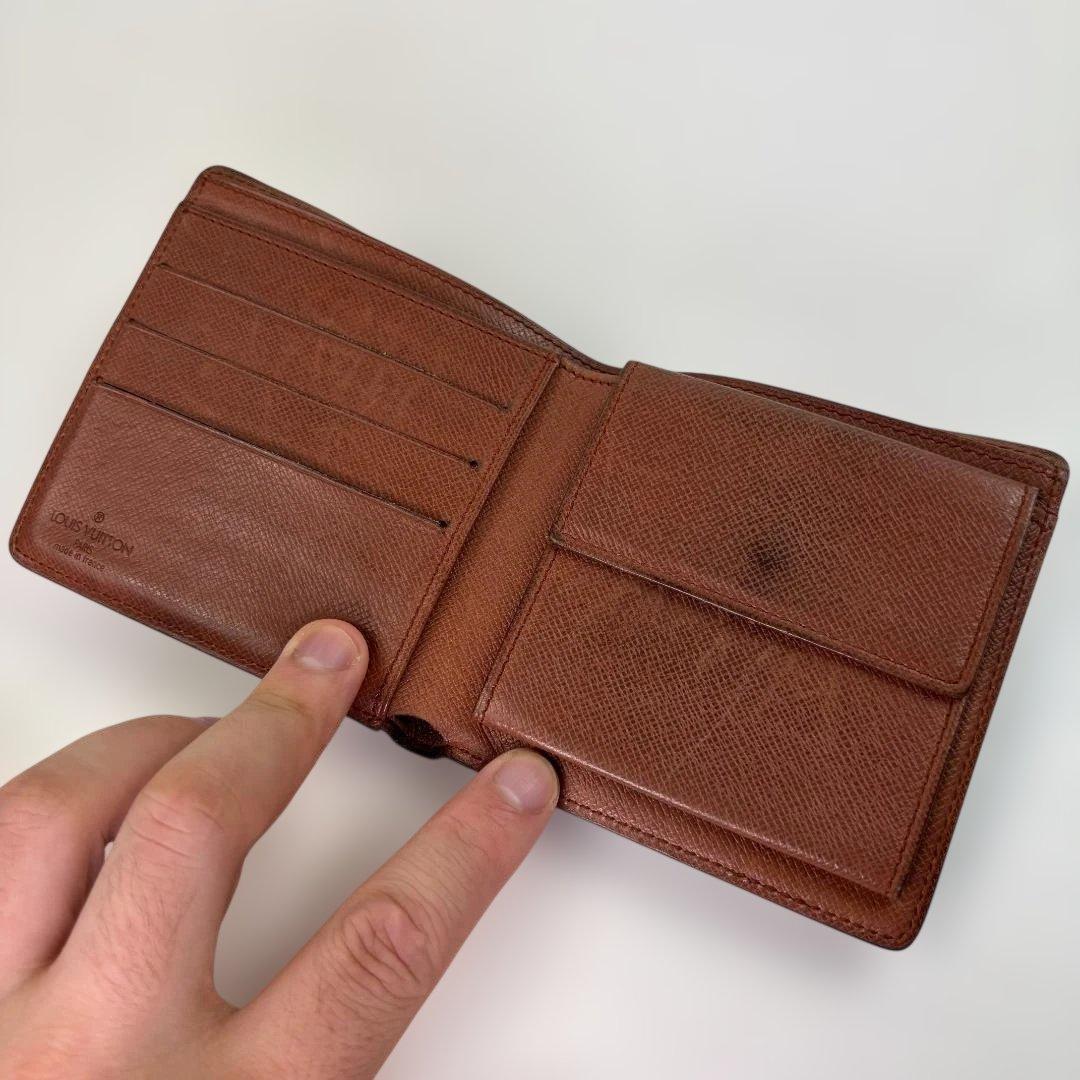 Louis Vuitton モノグラム 二つ折り財布