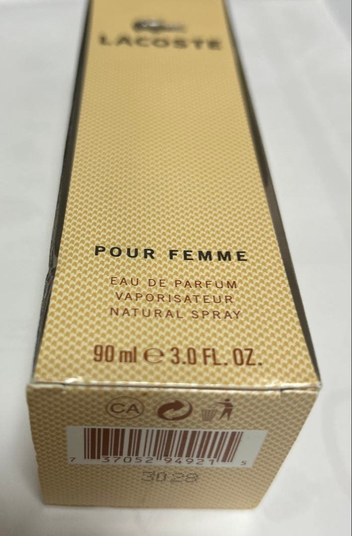 ラコステ　プールファムオード　パルファム　スプレー　90ml