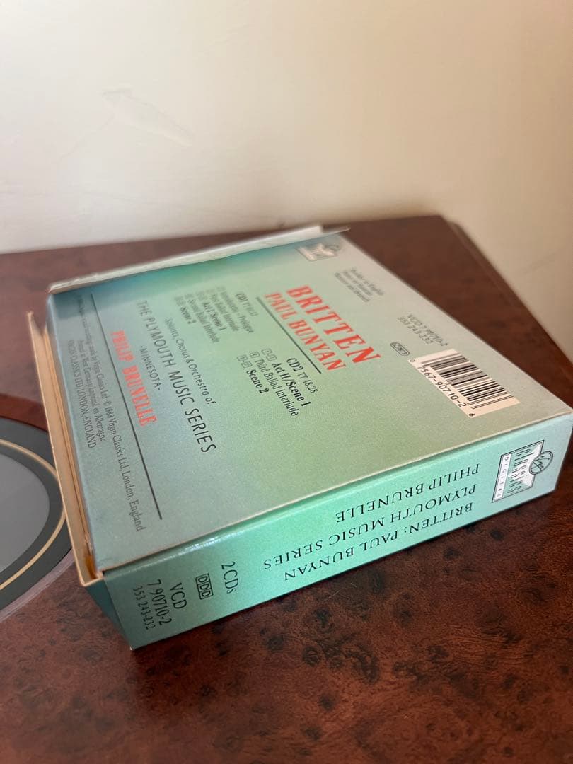 見本品　美品 ブリテン ポール・バニヤン 1988年2CD 帯付き　クラシック