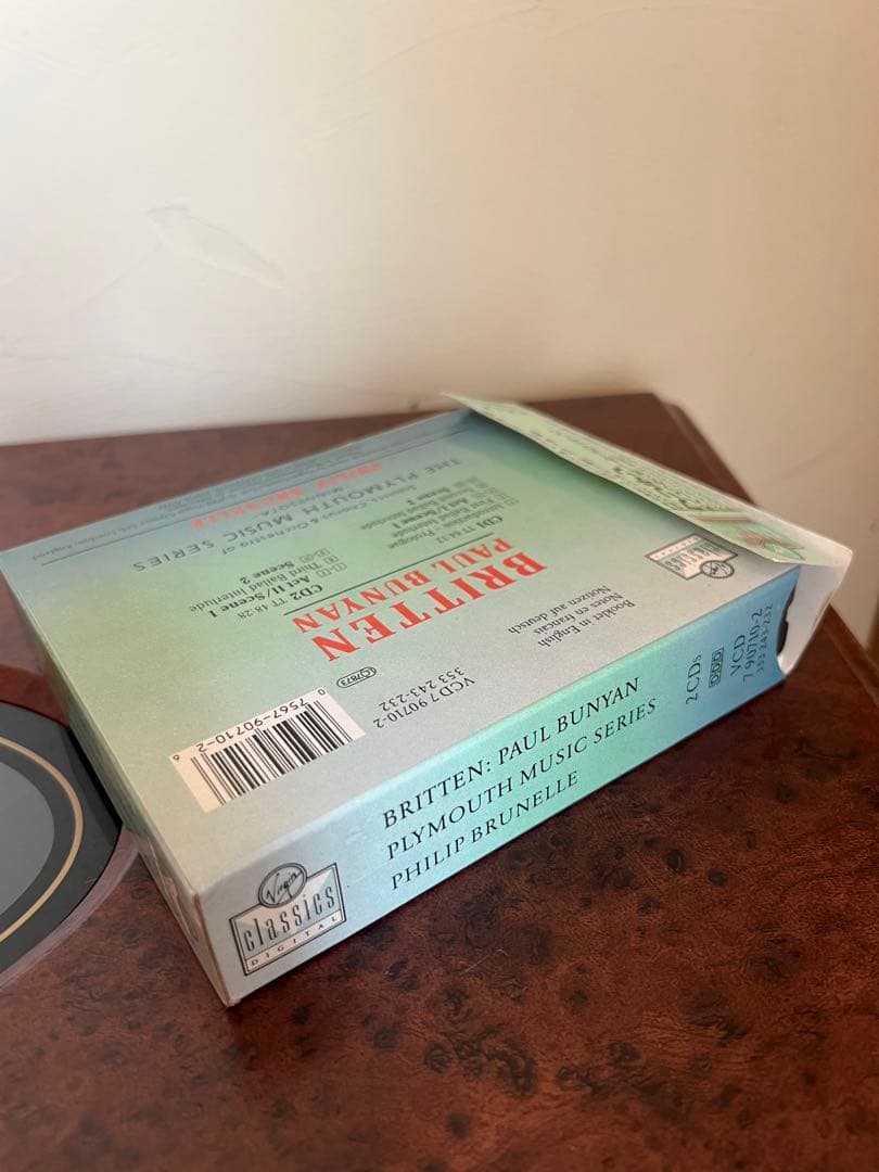 見本品　美品 ブリテン ポール・バニヤン 1988年2CD 帯付き　クラシック