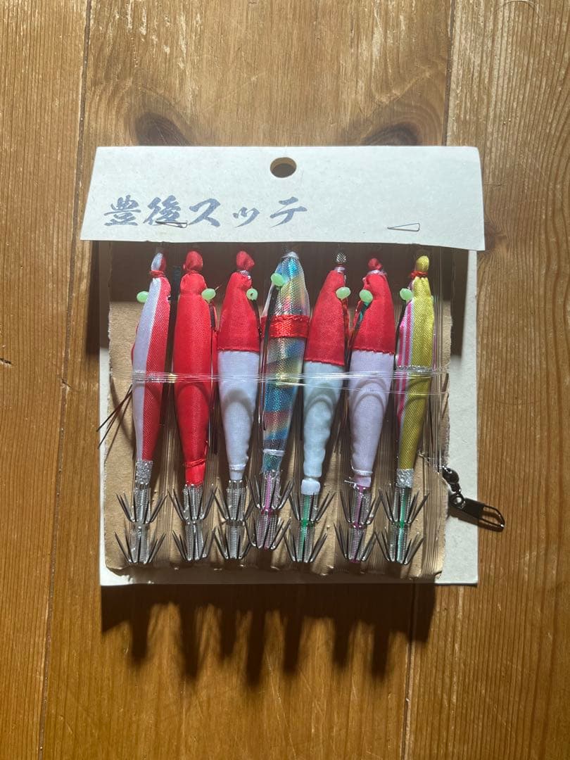 豊後スッテ7本3号2m 2個セット（おまけ付き）