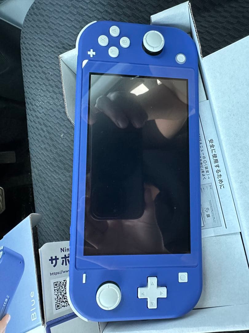 Nintendo Switch Lite ブルー モンハンライズ　動作確認済み