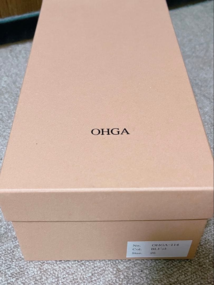 OHGA ドットビジューパンプス 25
