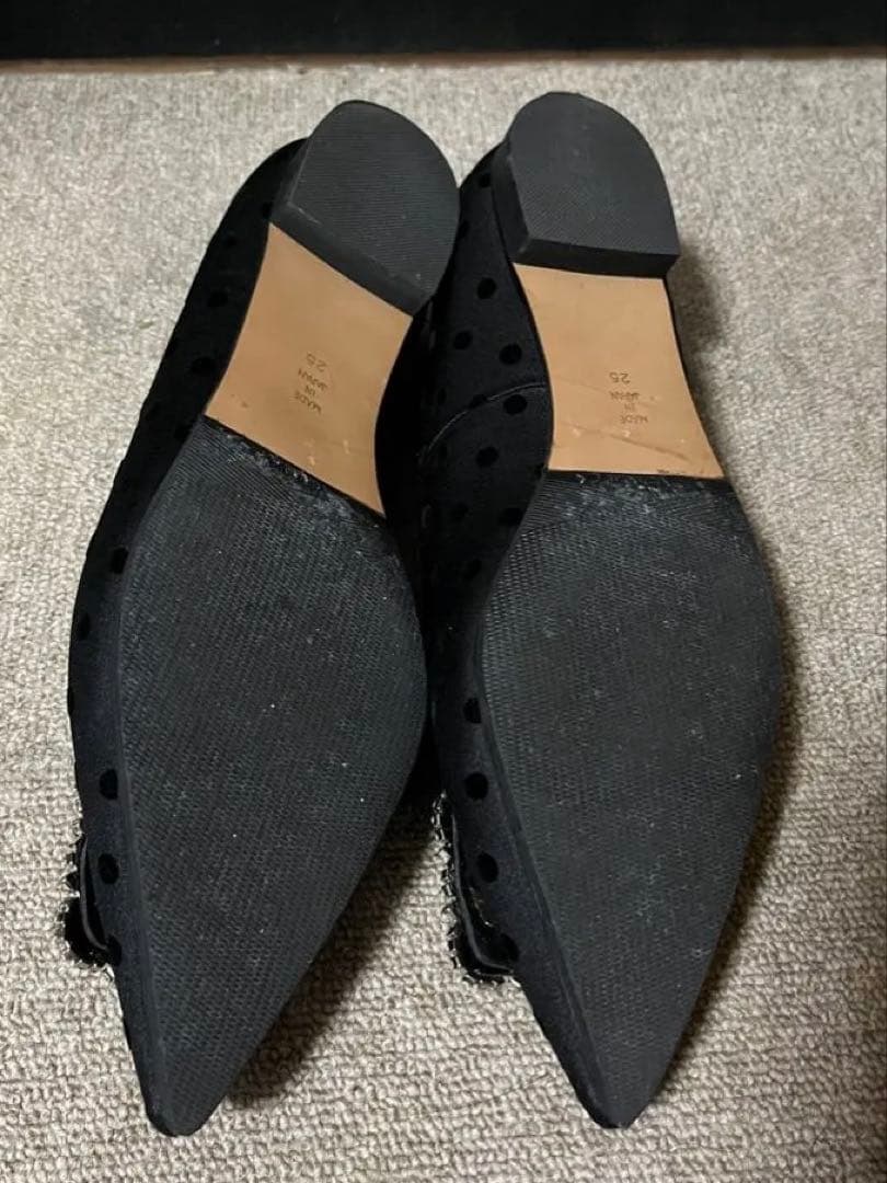 OHGA ドットビジューパンプス 25