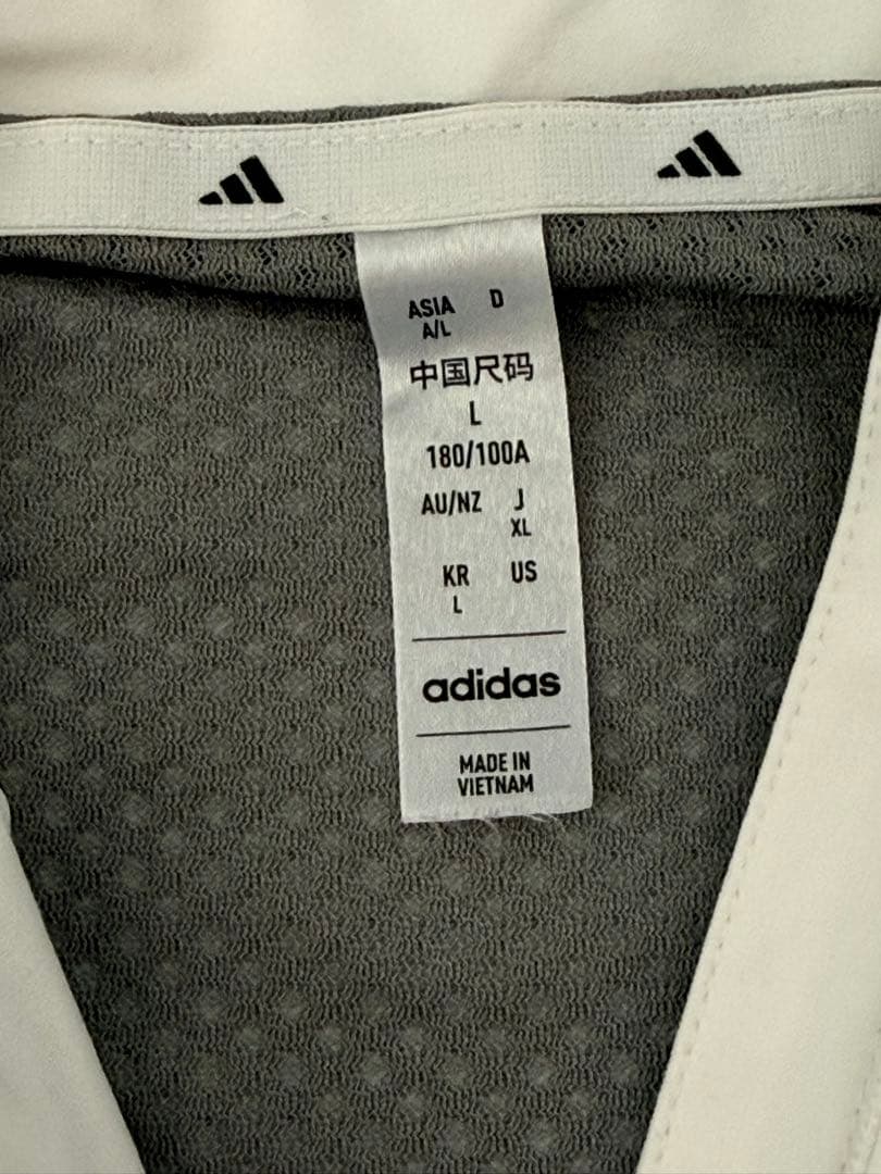 adidas セットアップ　ハーフジップパーカー Lサイズ