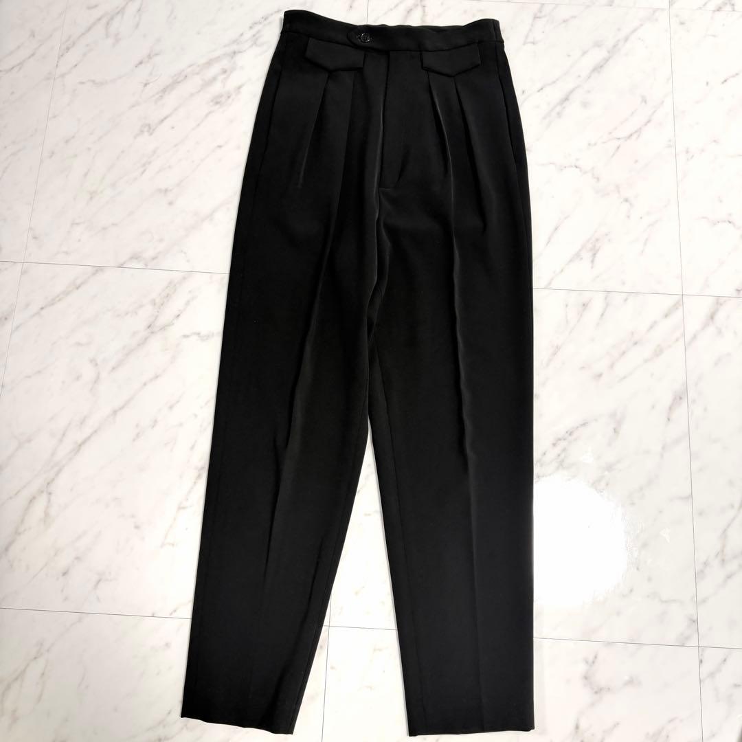 【美品】完売品✨️ヘヨン HYEON キャロット パンツ 美脚 ブラック M