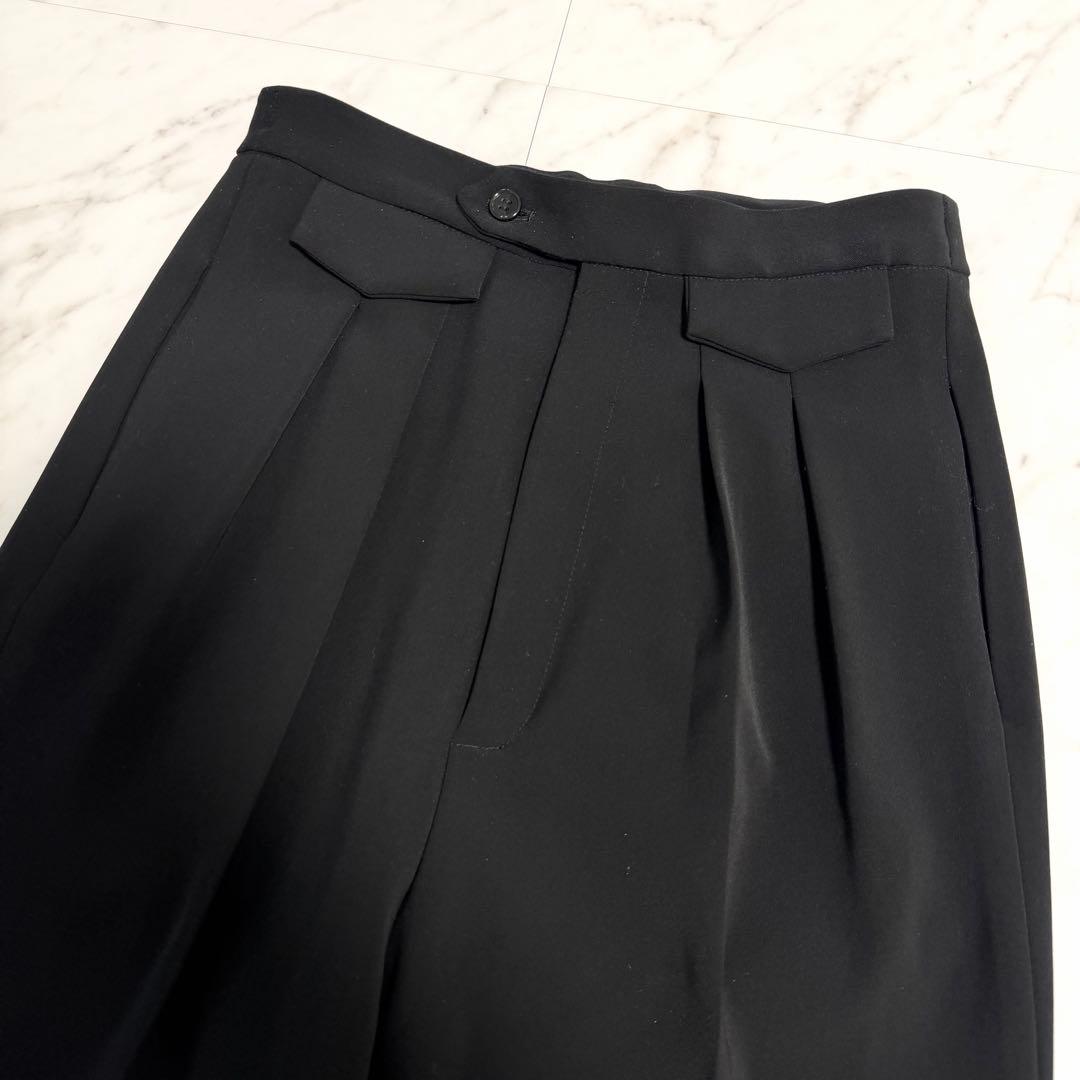 【美品】完売品✨️ヘヨン HYEON キャロット パンツ 美脚 ブラック M