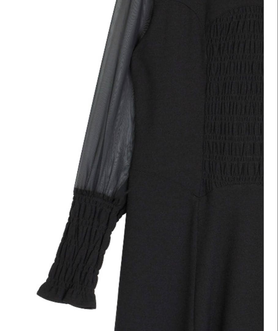 美品☆AMERI UND SWITCH SHIRRING DRESS