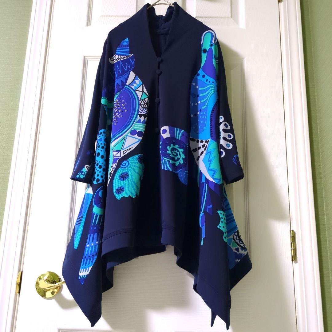 【専用】◎未使用　TOKUKO 1er VOL　前開き チュニック　羽織物　貝殻