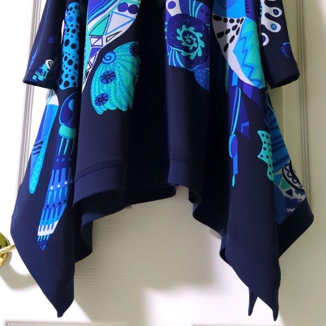 【専用】◎未使用　TOKUKO 1er VOL　前開き チュニック　羽織物　貝殻