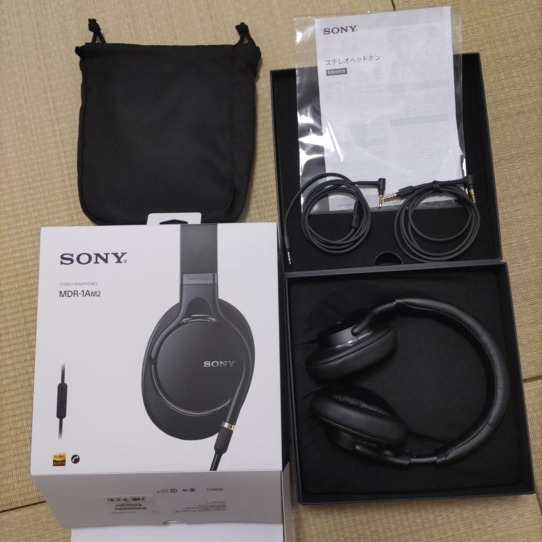 SONY MDR-1AM2 ブラックヘッドホン
