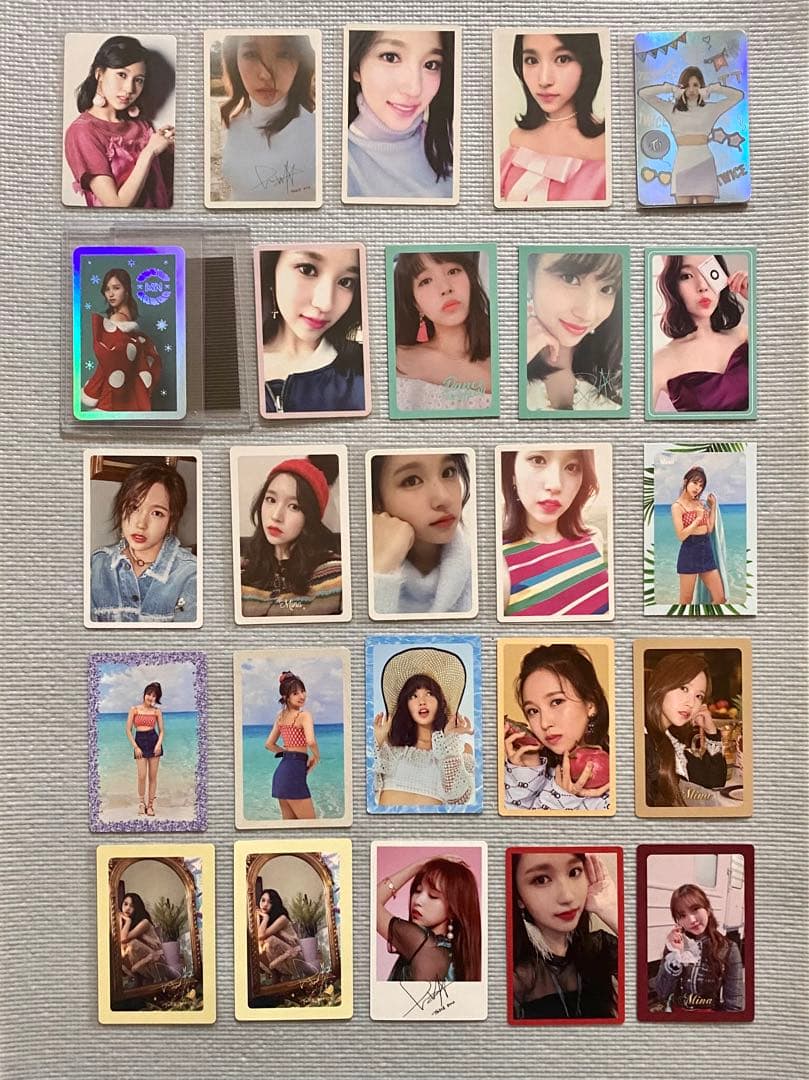 TWICE  ミナ トレカセット【25枚+2】まとめ売り