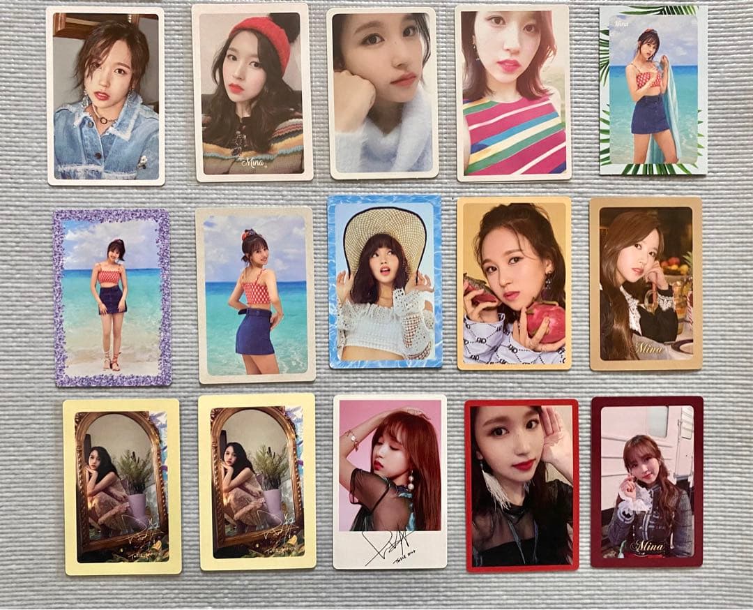 TWICE  ミナ トレカセット【25枚+2】まとめ売り
