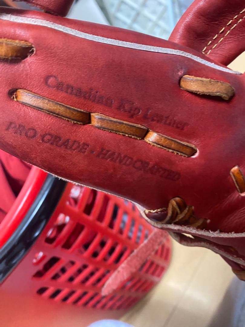 Rawlings 赤 硬式グローブ