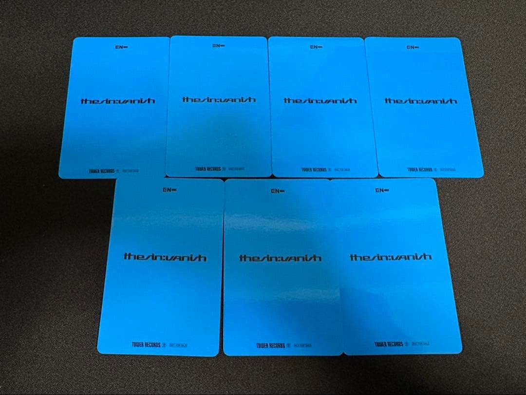 ENHYPEN THE SIN : VANISH タワレコ ラキドロ　7種コンプ