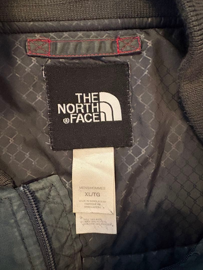 The North Face ブラック MA-1 ボンバージャケット　xl