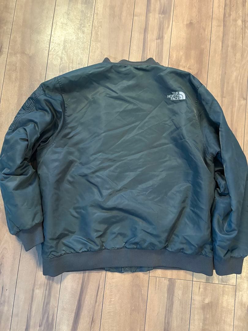 The North Face ブラック MA-1 ボンバージャケット　xl