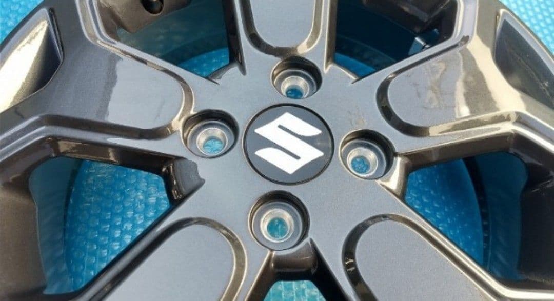 納車前外し 傷無し汚れ無し スズキ ハスラー 純正 アルミ 1本単品 新車外し