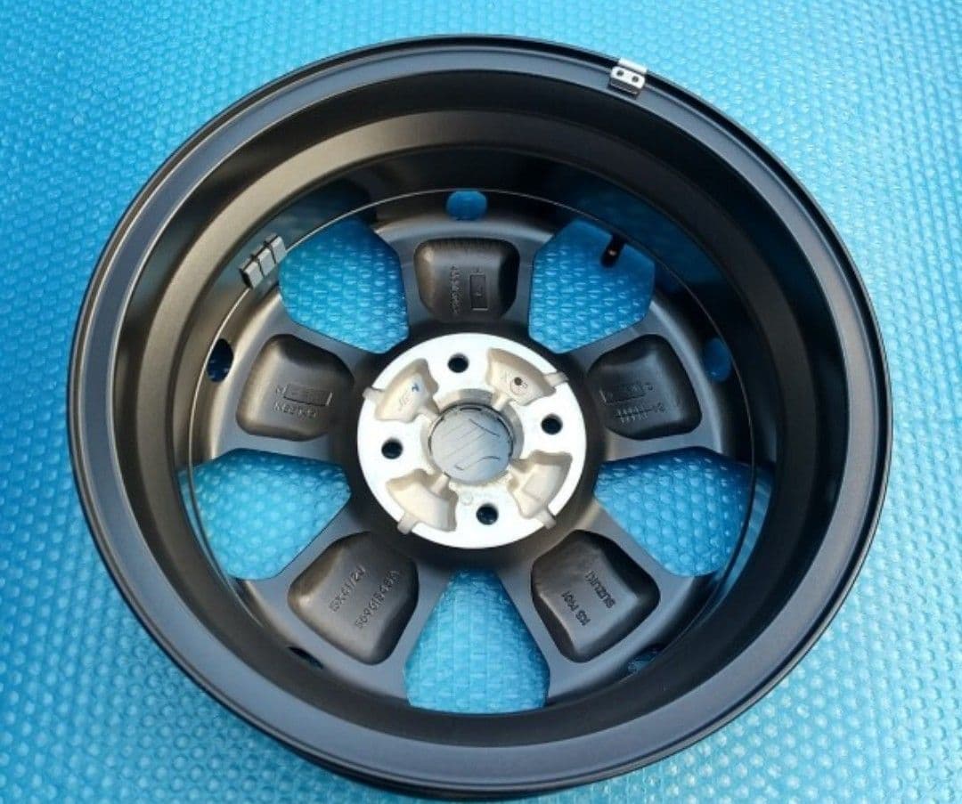 納車前外し 傷無し汚れ無し スズキ ハスラー 純正 アルミ 1本単品 新車外し