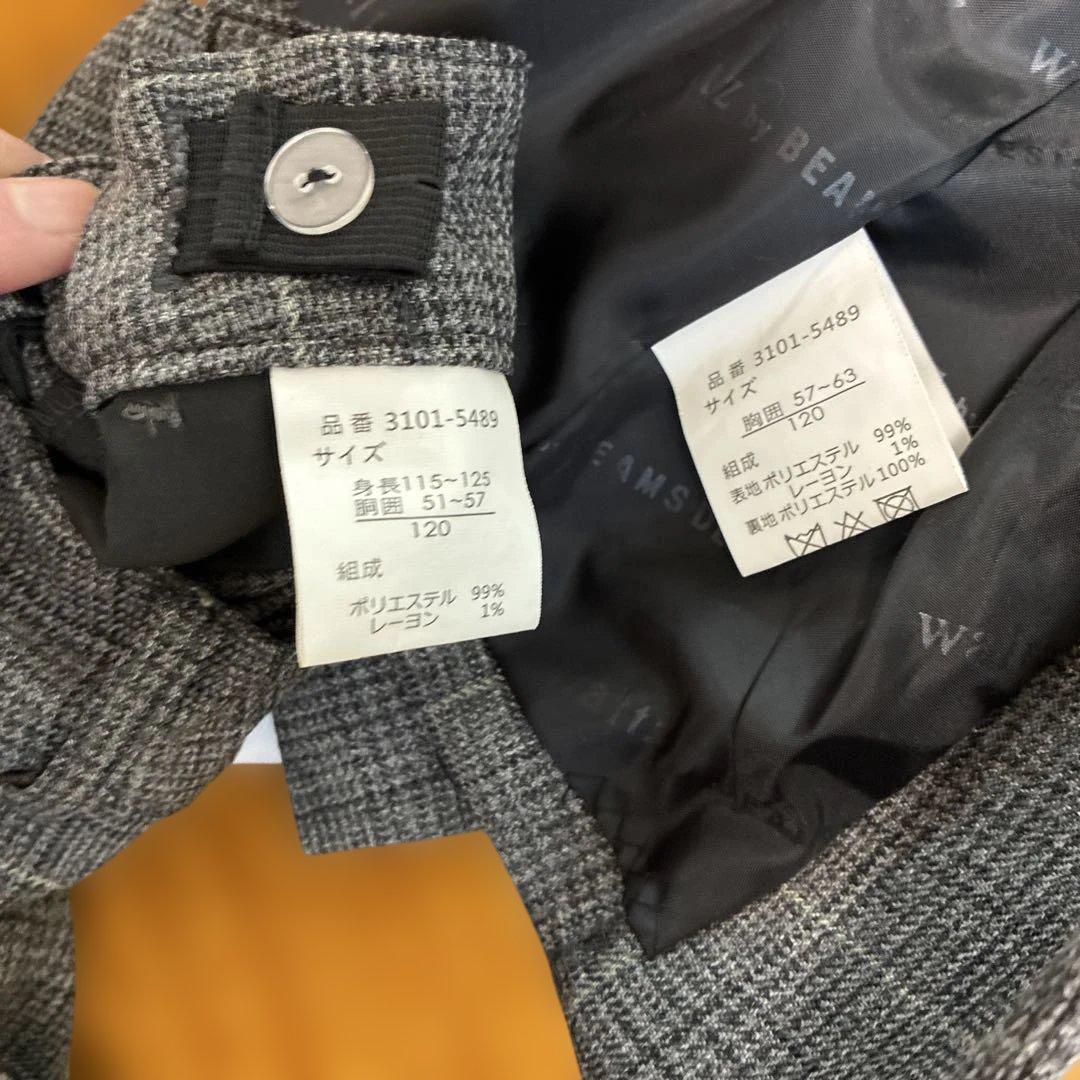 ビームスwaltz by BEAMS DESIGN 120 スーツ　卒園式入学式