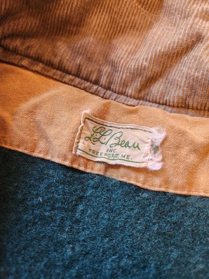 【極！希少】L.L.Bean/ハンティングジャケット/50s〜60s 旧タグ