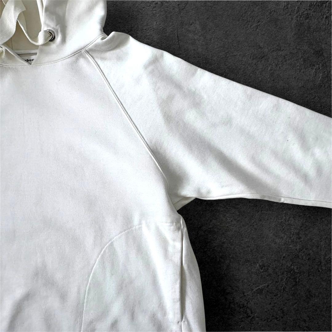 ebure 上質スウェットフーディ ホワイト