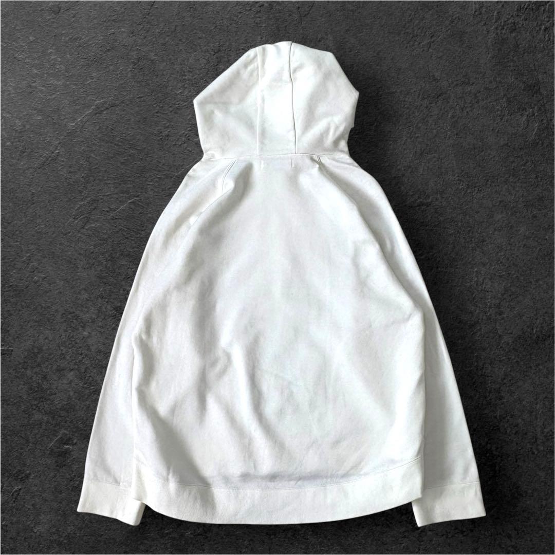 ebure 上質スウェットフーディ ホワイト