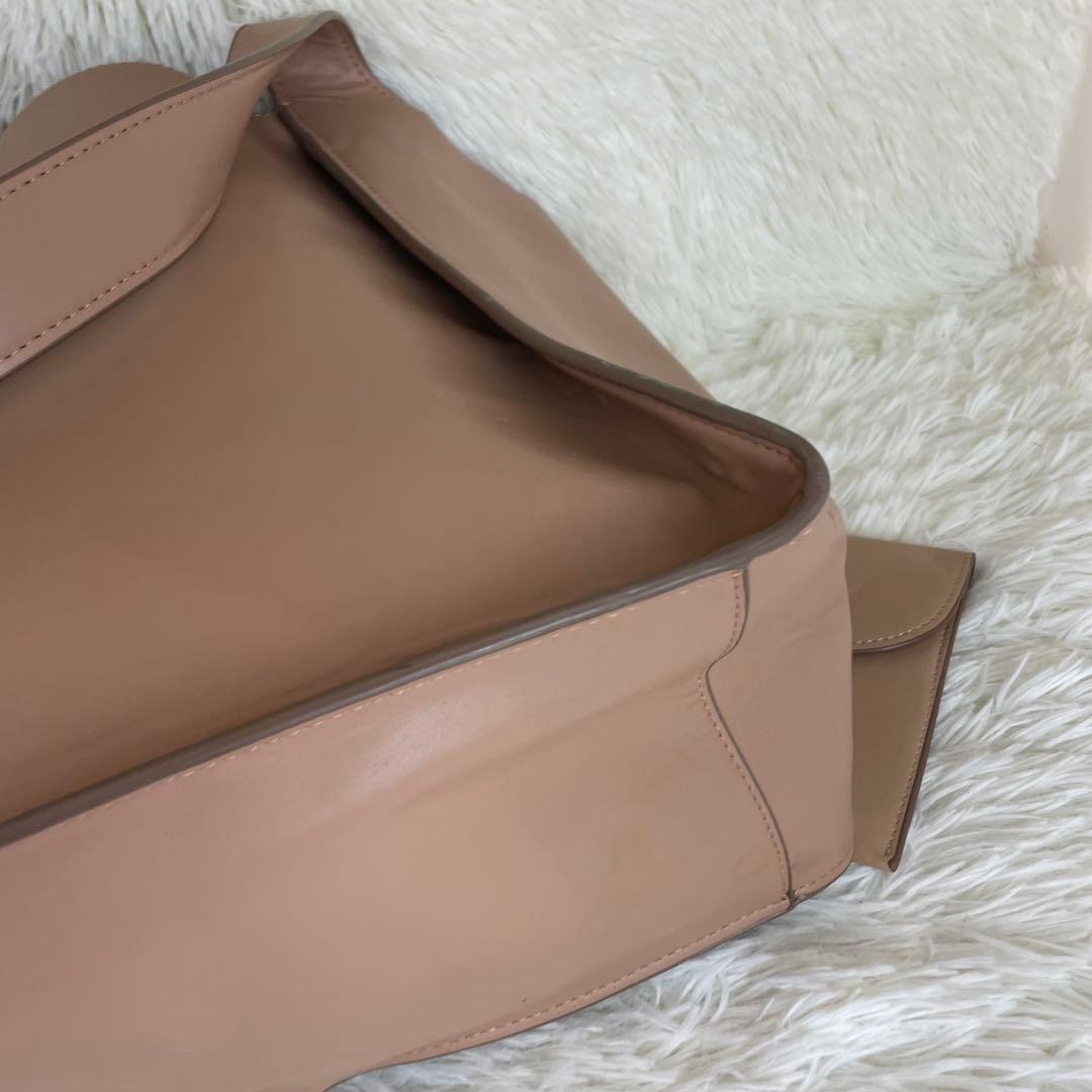 【レア】ステラマッカートニー トートバッグ ピンク ポーチ・カード付　モス