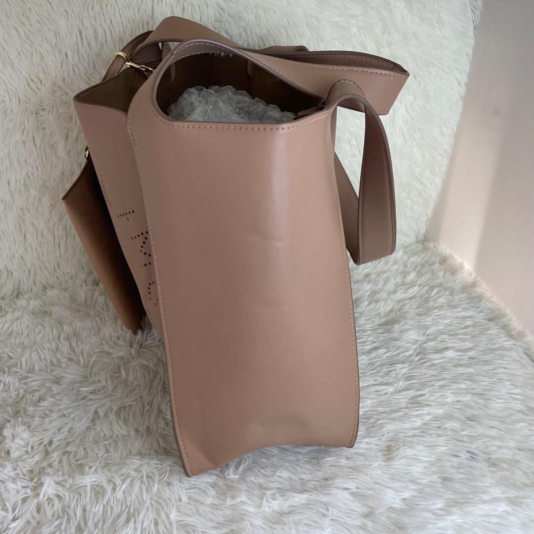 【レア】ステラマッカートニー トートバッグ ピンク ポーチ・カード付　モス