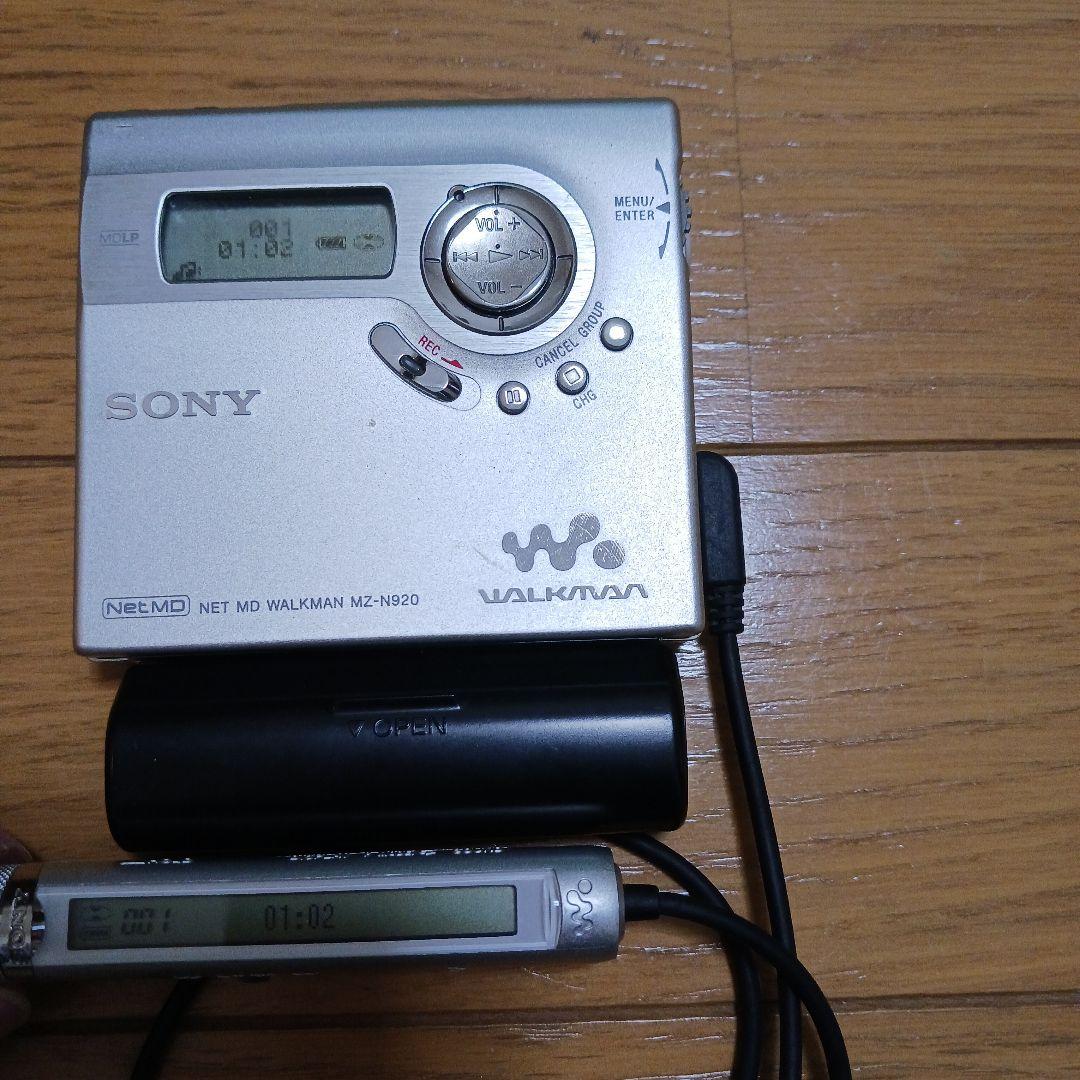 SONY MZ-N920 ポータブルMDプレーヤー